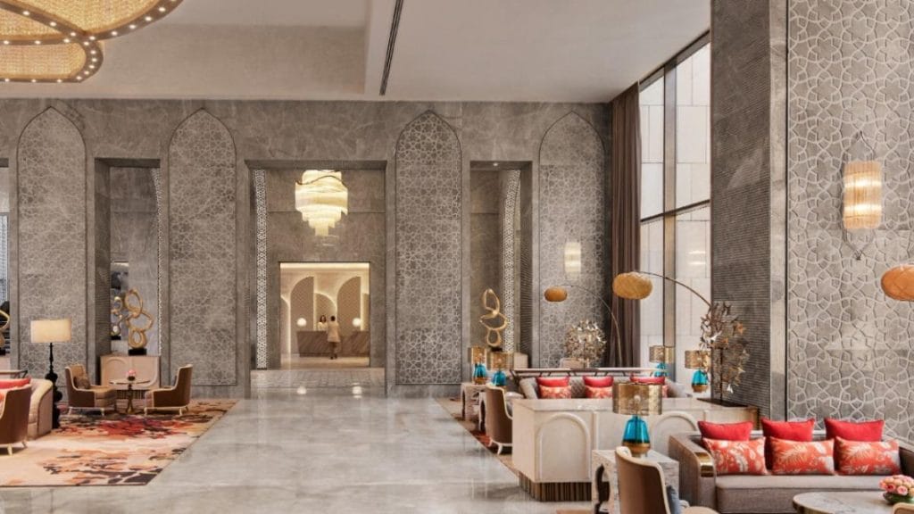 Taj Hotel Marble Flooring