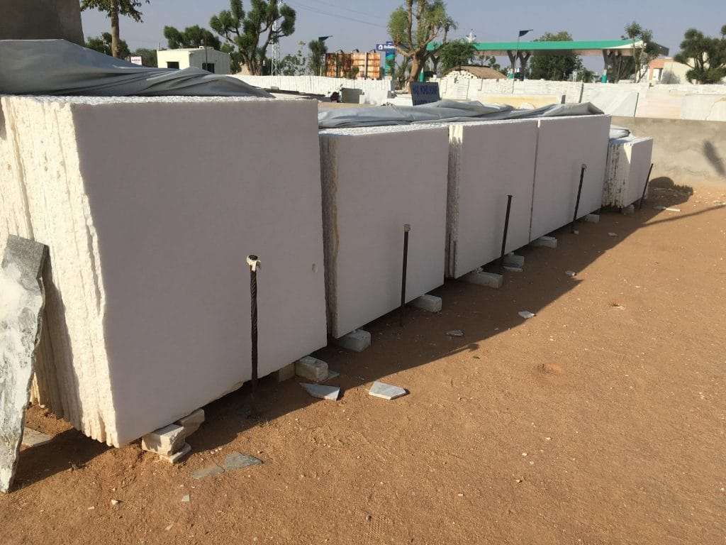 EvershineMarble Plain White Marble