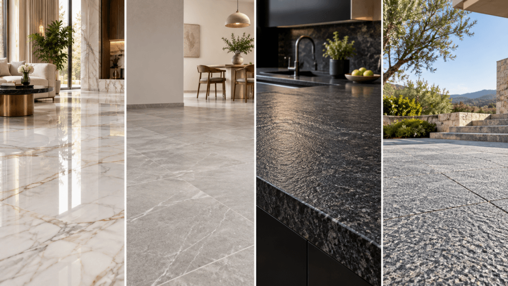 Marble and Granite Finishes