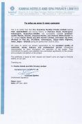 Appreciation Certificate
